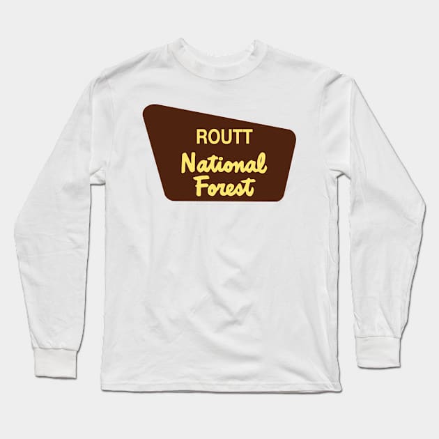 Routt National Forest Long Sleeve T-Shirt by nylebuss